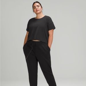 Lululemon black cates tee